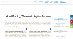 Desktop Screenshot of angliangardener.co.uk